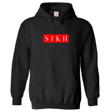 Sikh Punjabi India Bold Print Unisex Kids & Adult Pullover Hoodie									